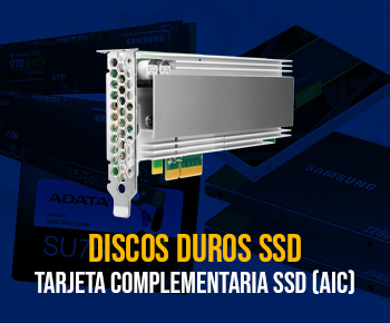 Tarjeta complementaria SSD (AIC)